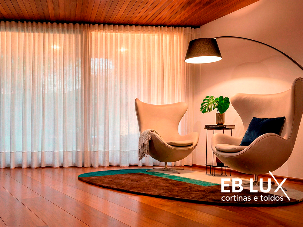 Ambiente com cortinas EBLux instaladas 2